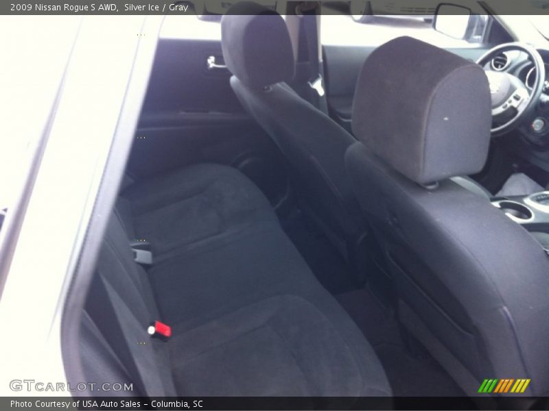 Silver Ice / Gray 2009 Nissan Rogue S AWD
