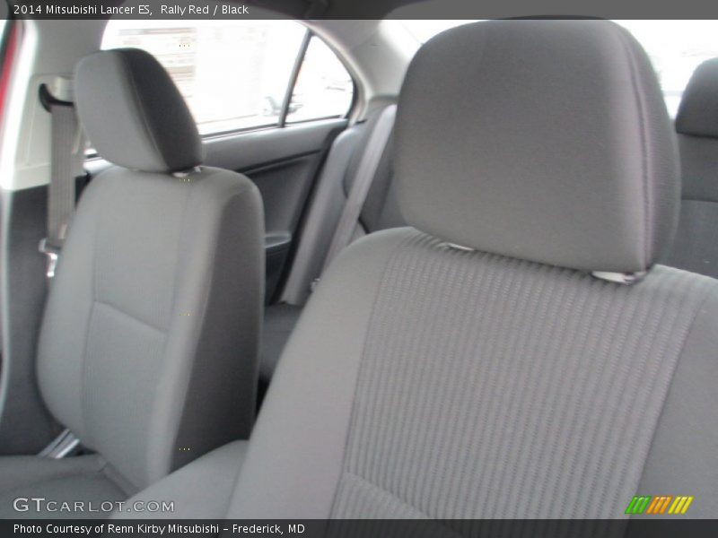 Rally Red / Black 2014 Mitsubishi Lancer ES