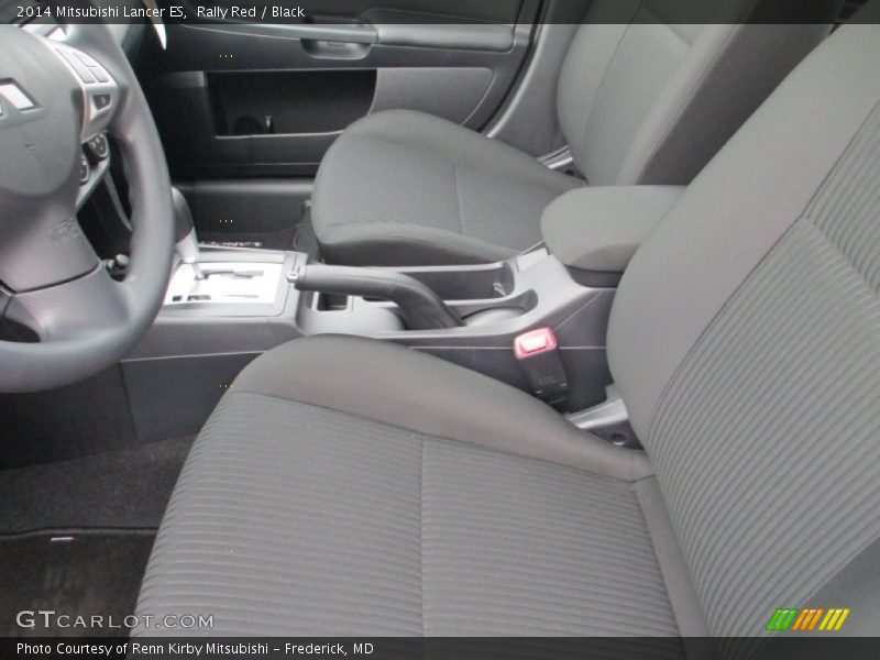 Rally Red / Black 2014 Mitsubishi Lancer ES