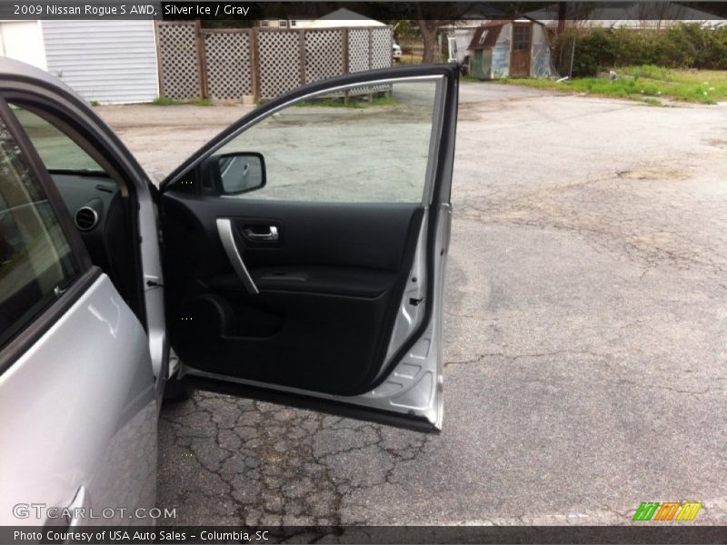 Silver Ice / Gray 2009 Nissan Rogue S AWD