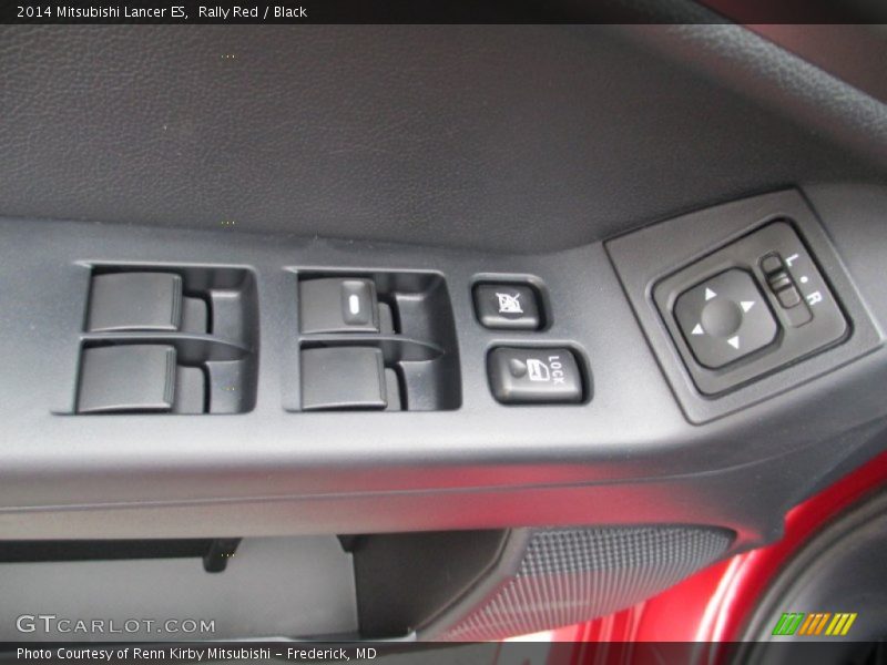 Rally Red / Black 2014 Mitsubishi Lancer ES