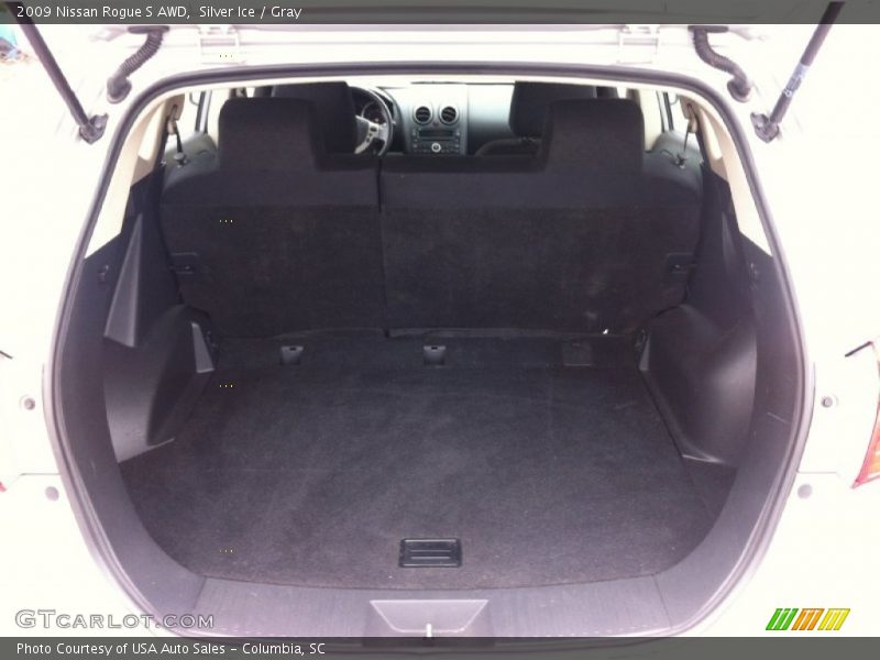 Silver Ice / Gray 2009 Nissan Rogue S AWD