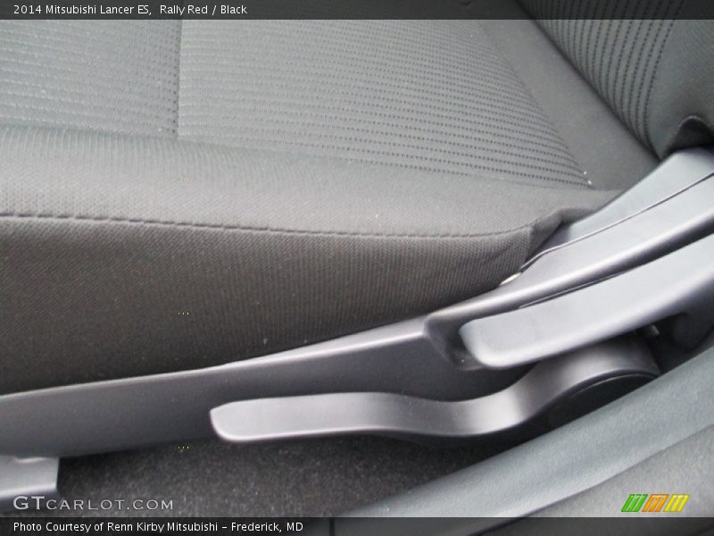 Rally Red / Black 2014 Mitsubishi Lancer ES