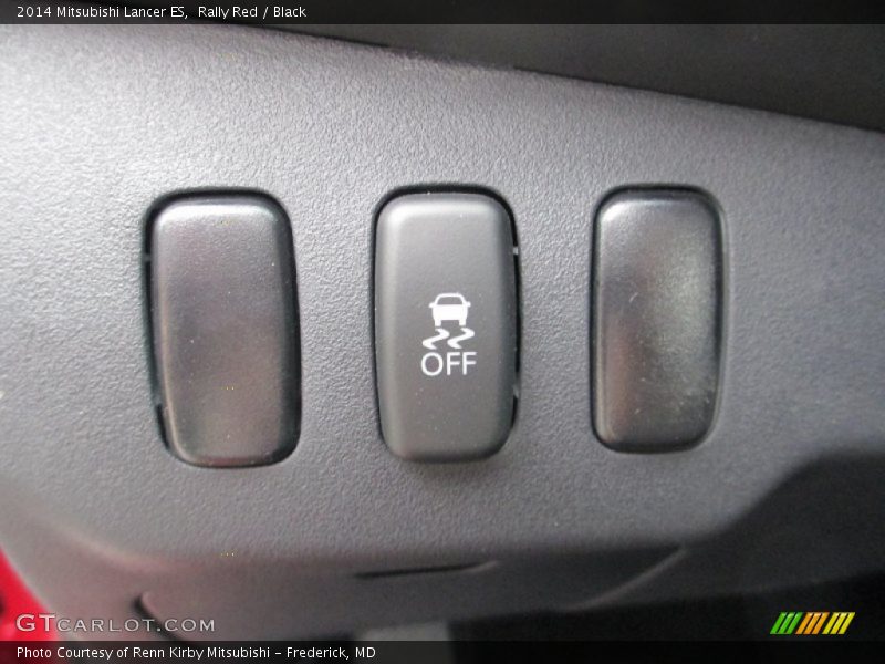 Rally Red / Black 2014 Mitsubishi Lancer ES
