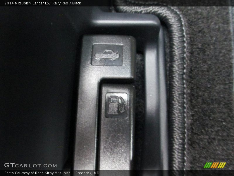 Rally Red / Black 2014 Mitsubishi Lancer ES