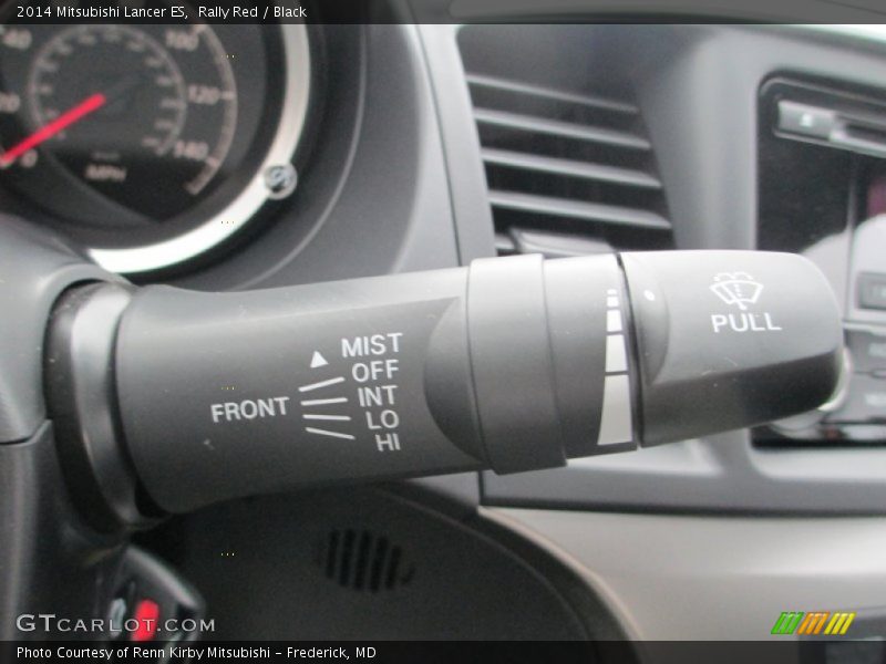 Rally Red / Black 2014 Mitsubishi Lancer ES