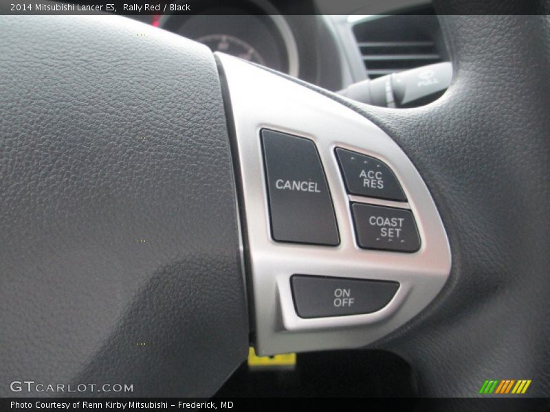Rally Red / Black 2014 Mitsubishi Lancer ES