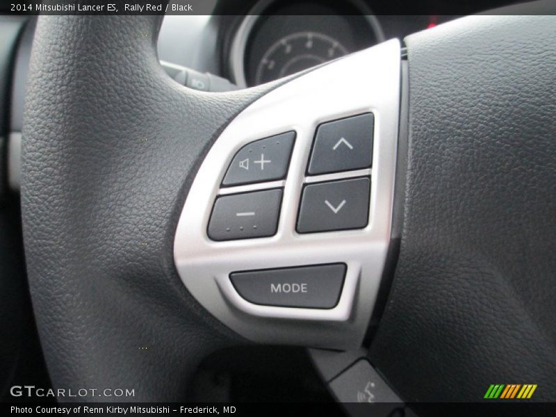 Rally Red / Black 2014 Mitsubishi Lancer ES