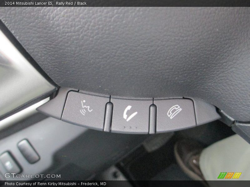 Rally Red / Black 2014 Mitsubishi Lancer ES