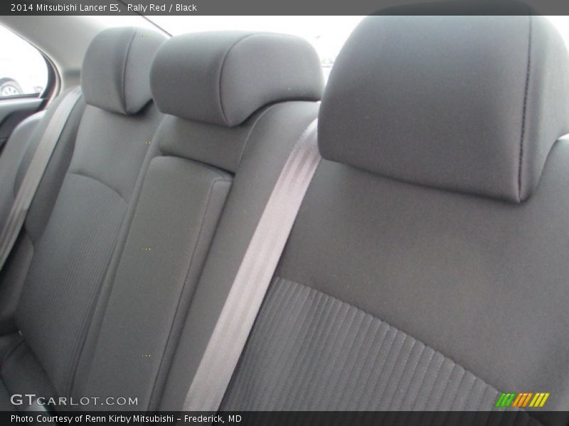 Rally Red / Black 2014 Mitsubishi Lancer ES