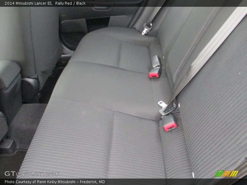 Rally Red / Black 2014 Mitsubishi Lancer ES