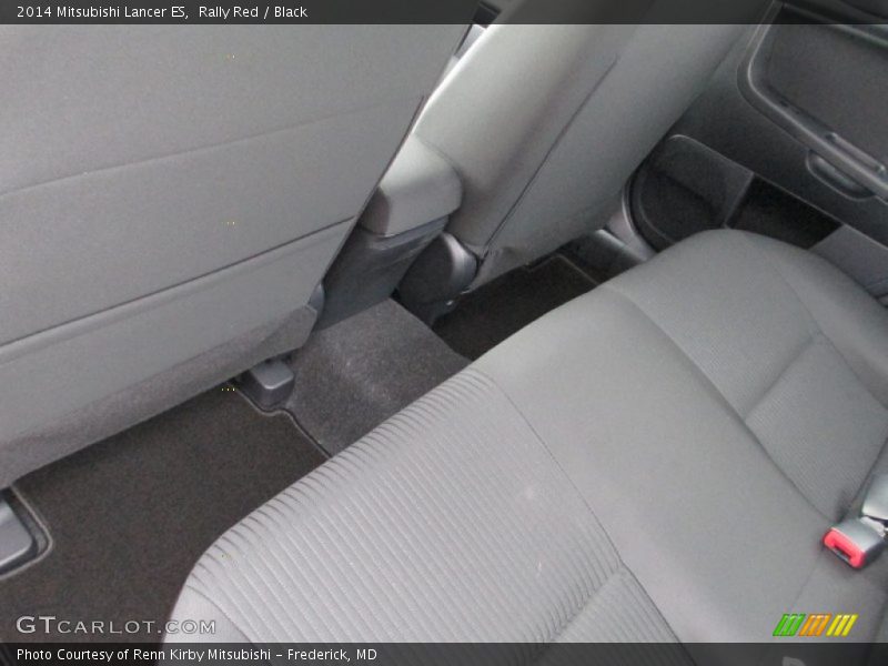 Rally Red / Black 2014 Mitsubishi Lancer ES