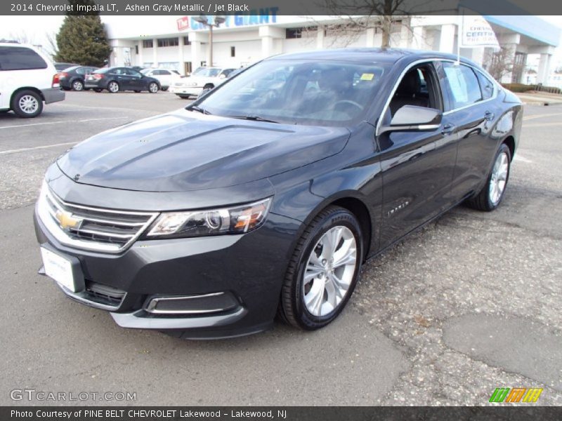 Ashen Gray Metallic / Jet Black 2014 Chevrolet Impala LT