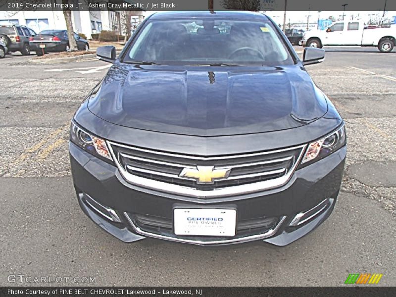 Ashen Gray Metallic / Jet Black 2014 Chevrolet Impala LT