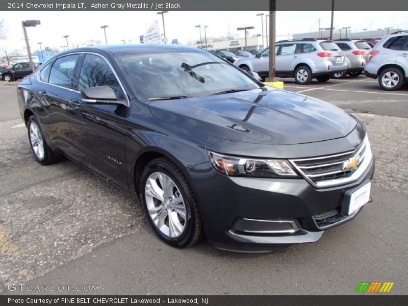 Ashen Gray Metallic / Jet Black 2014 Chevrolet Impala LT
