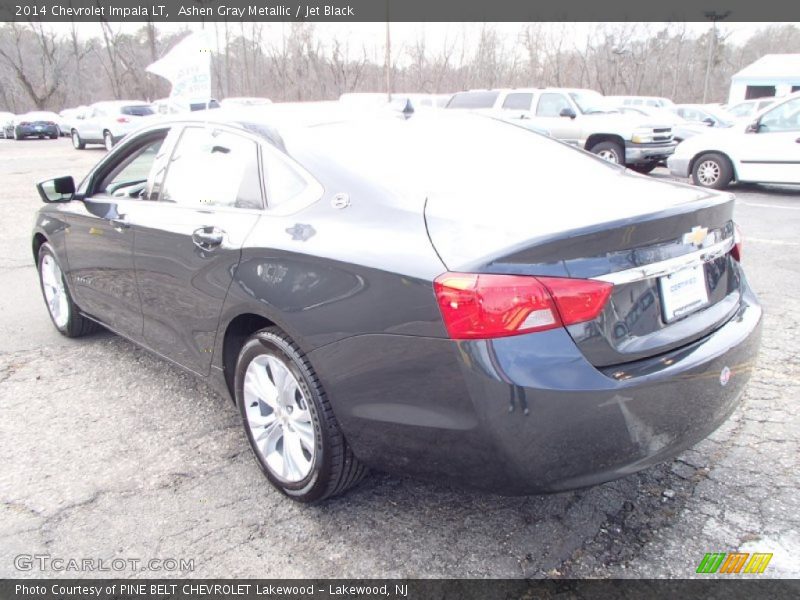 Ashen Gray Metallic / Jet Black 2014 Chevrolet Impala LT