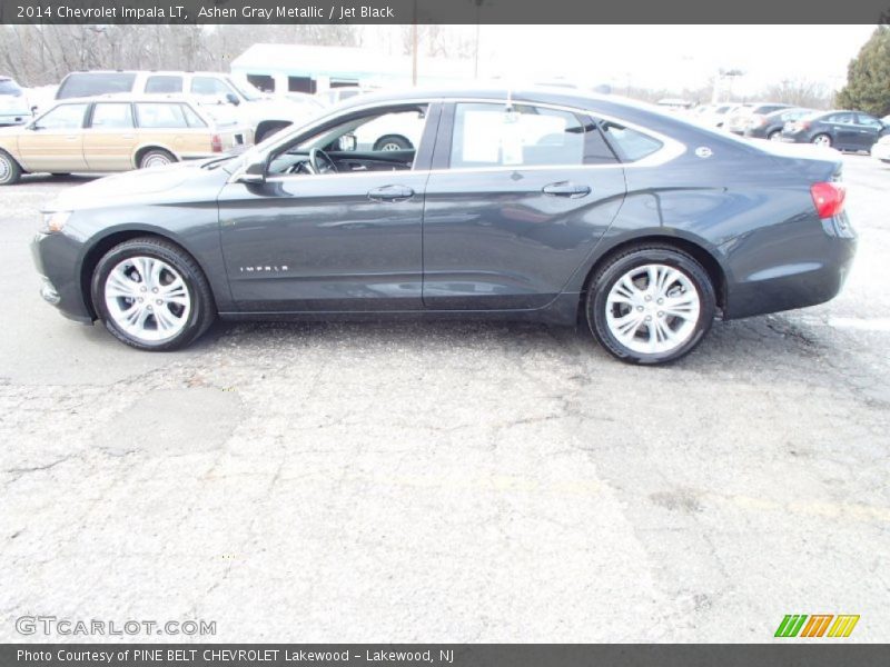 Ashen Gray Metallic / Jet Black 2014 Chevrolet Impala LT