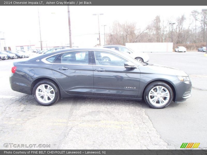 Ashen Gray Metallic / Jet Black 2014 Chevrolet Impala LT