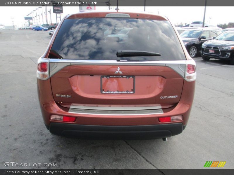 Copper Metallic / Black 2014 Mitsubishi Outlander SE