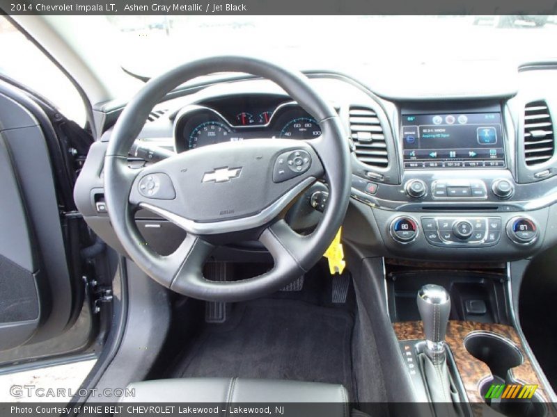 Ashen Gray Metallic / Jet Black 2014 Chevrolet Impala LT