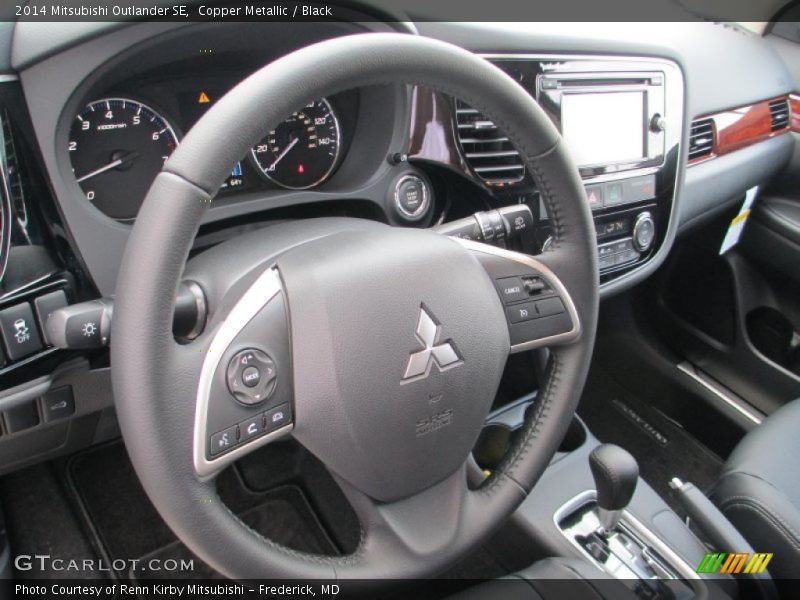 Copper Metallic / Black 2014 Mitsubishi Outlander SE