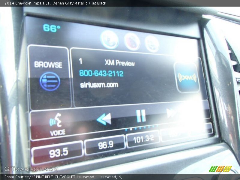 Ashen Gray Metallic / Jet Black 2014 Chevrolet Impala LT