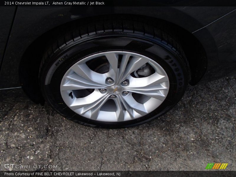 Ashen Gray Metallic / Jet Black 2014 Chevrolet Impala LT