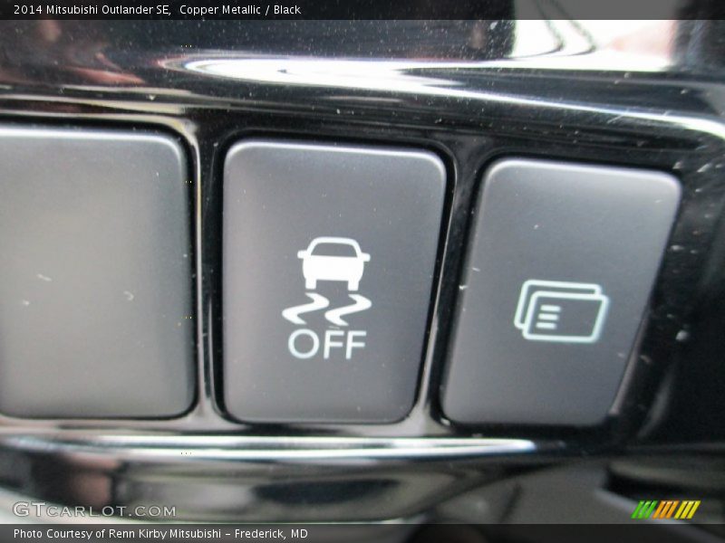 Copper Metallic / Black 2014 Mitsubishi Outlander SE