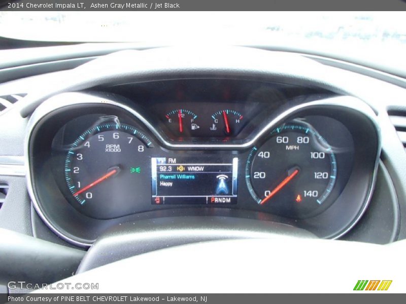 Ashen Gray Metallic / Jet Black 2014 Chevrolet Impala LT