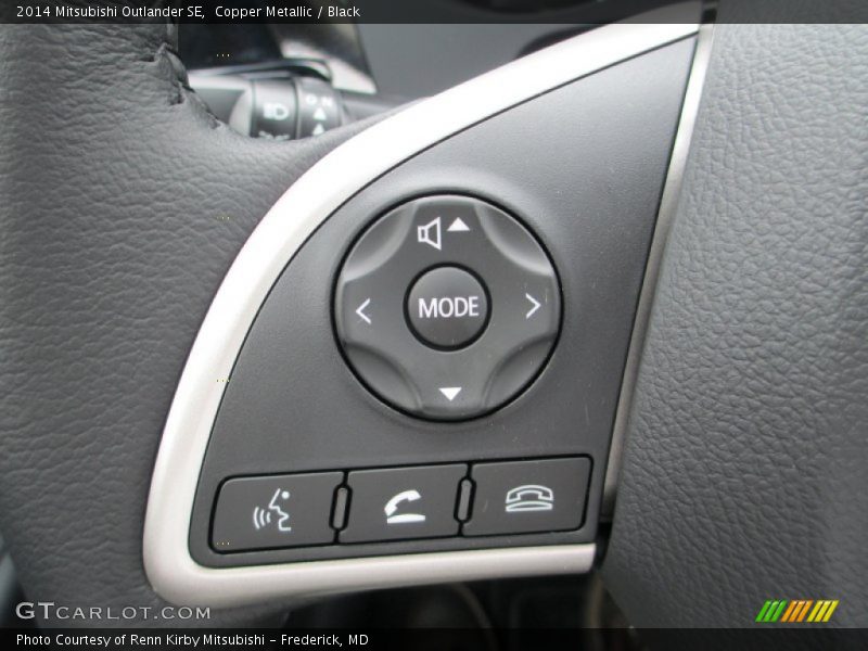 Copper Metallic / Black 2014 Mitsubishi Outlander SE