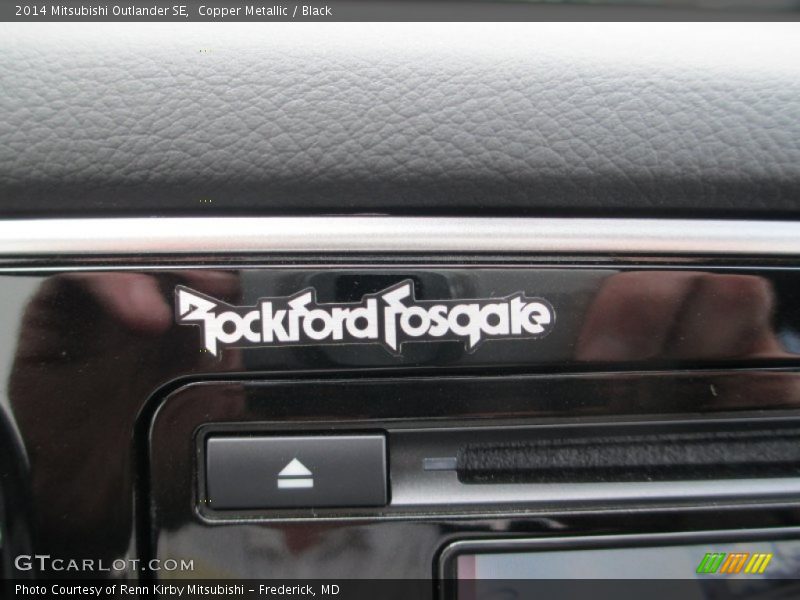 Copper Metallic / Black 2014 Mitsubishi Outlander SE