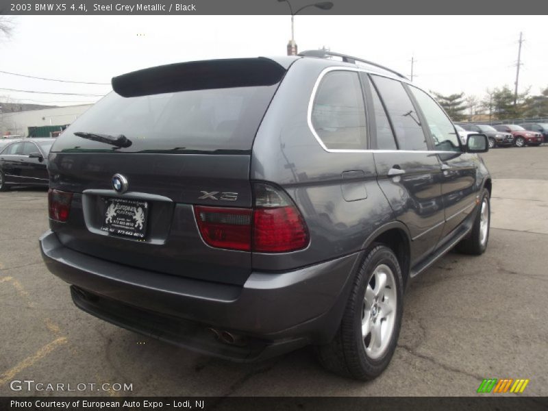 Steel Grey Metallic / Black 2003 BMW X5 4.4i