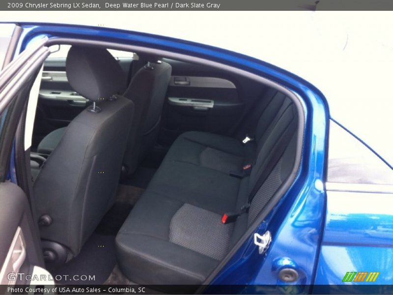 Deep Water Blue Pearl / Dark Slate Gray 2009 Chrysler Sebring LX Sedan