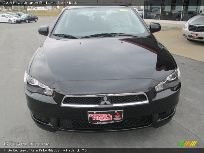 Tarmac Black / Black 2014 Mitsubishi Lancer ES