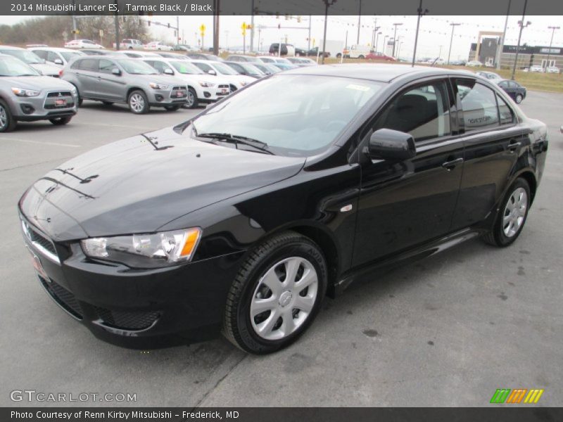 Tarmac Black / Black 2014 Mitsubishi Lancer ES