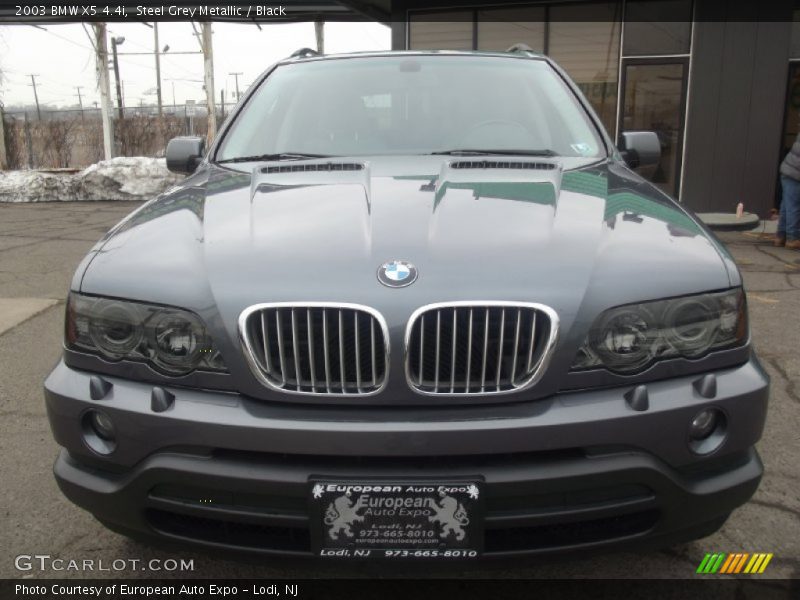 Steel Grey Metallic / Black 2003 BMW X5 4.4i