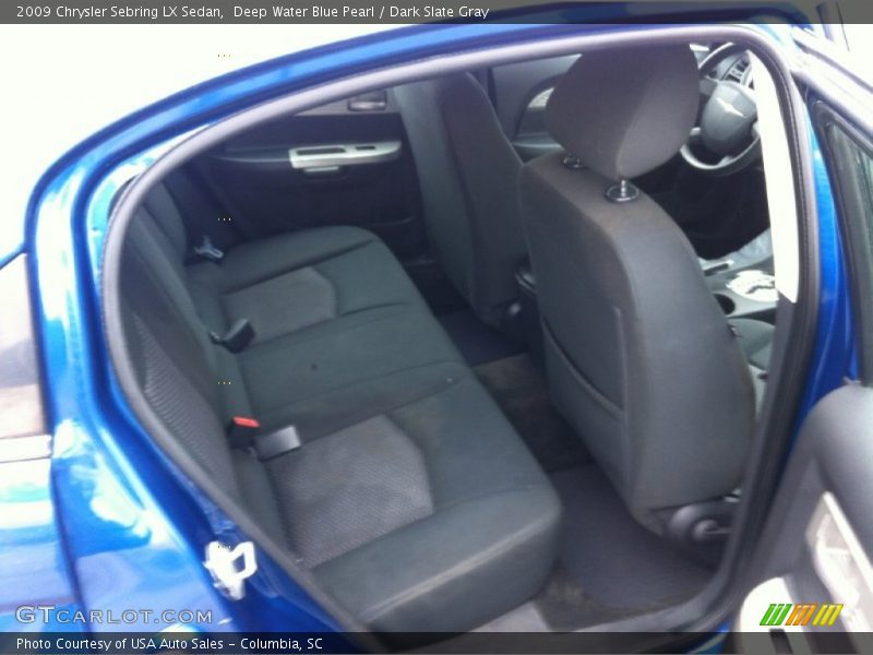 Deep Water Blue Pearl / Dark Slate Gray 2009 Chrysler Sebring LX Sedan