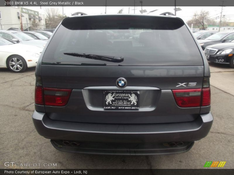 Steel Grey Metallic / Black 2003 BMW X5 4.4i