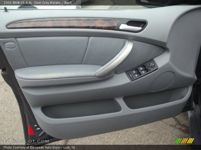 Steel Grey Metallic / Black 2003 BMW X5 4.4i