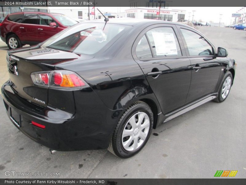 Tarmac Black / Black 2014 Mitsubishi Lancer ES