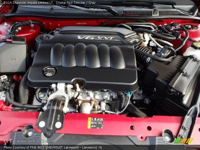 Crystal Red Tintcoat / Gray 2014 Chevrolet Impala Limited LT