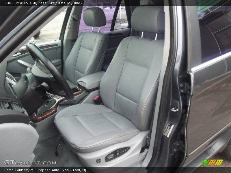 Steel Grey Metallic / Black 2003 BMW X5 4.4i