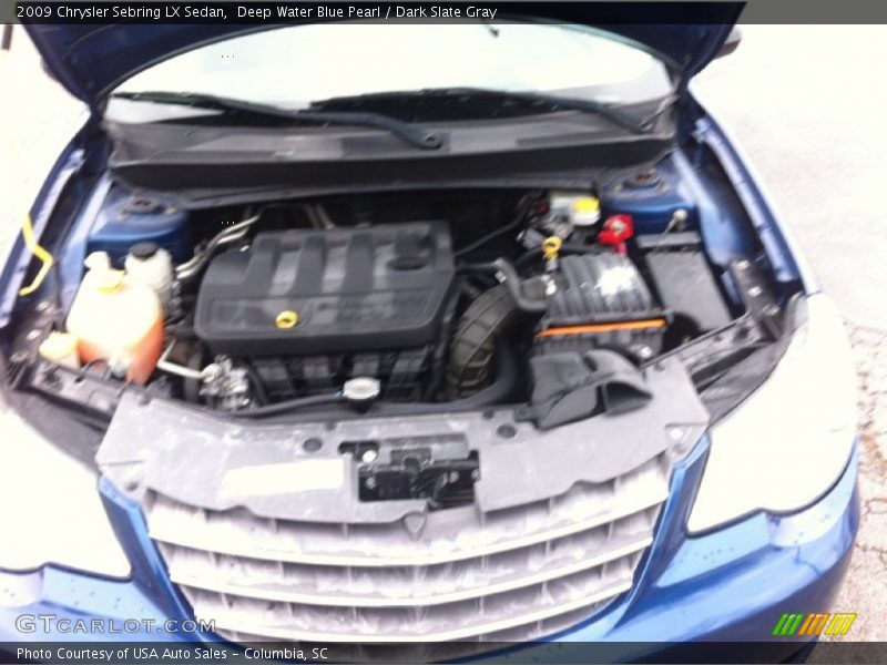 Deep Water Blue Pearl / Dark Slate Gray 2009 Chrysler Sebring LX Sedan