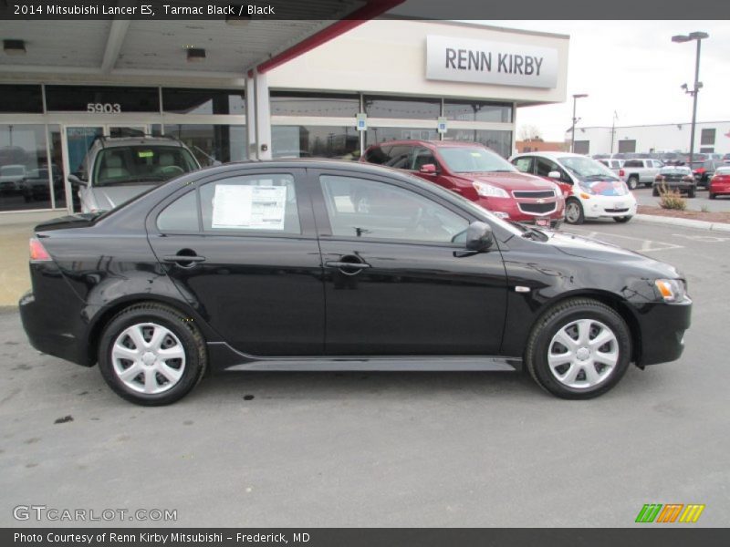 Tarmac Black / Black 2014 Mitsubishi Lancer ES