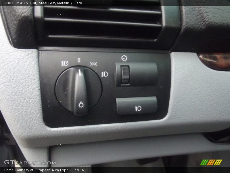 Steel Grey Metallic / Black 2003 BMW X5 4.4i