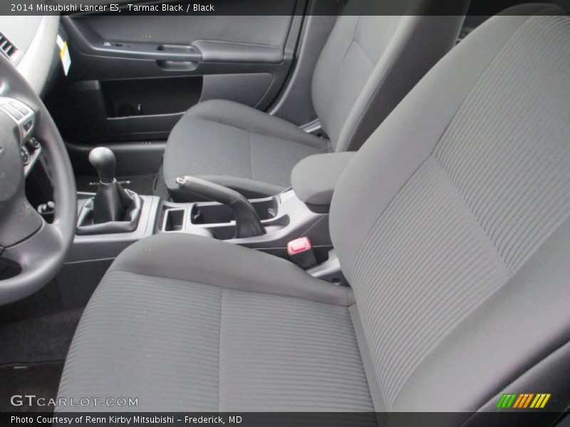 Tarmac Black / Black 2014 Mitsubishi Lancer ES