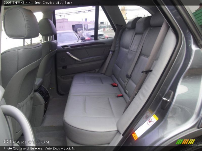 Steel Grey Metallic / Black 2003 BMW X5 4.4i