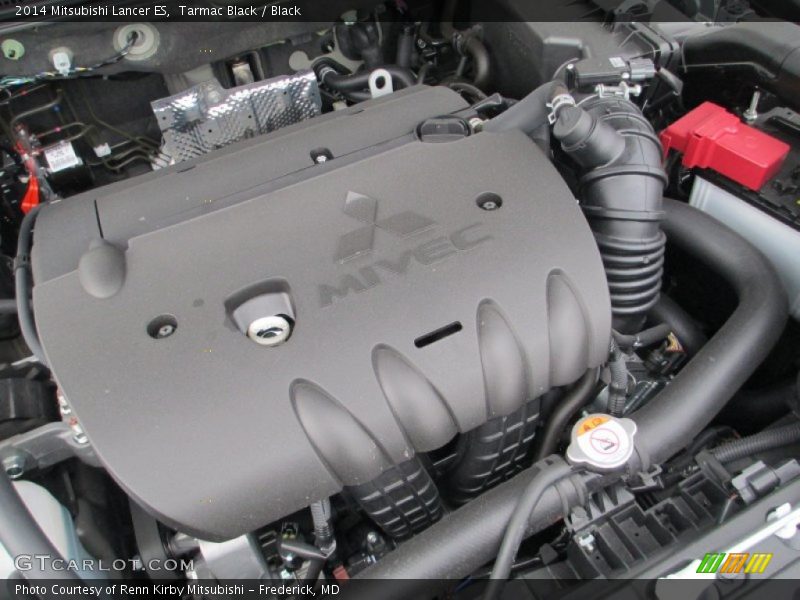 Tarmac Black / Black 2014 Mitsubishi Lancer ES