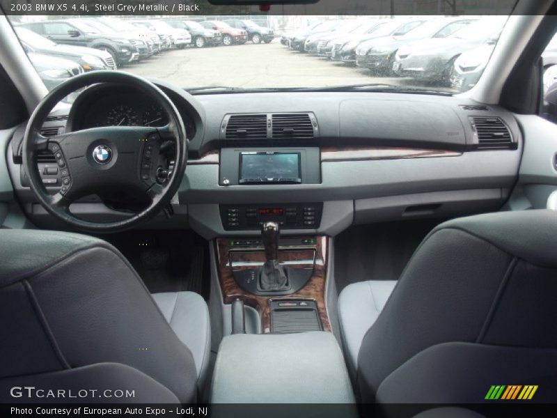 Steel Grey Metallic / Black 2003 BMW X5 4.4i