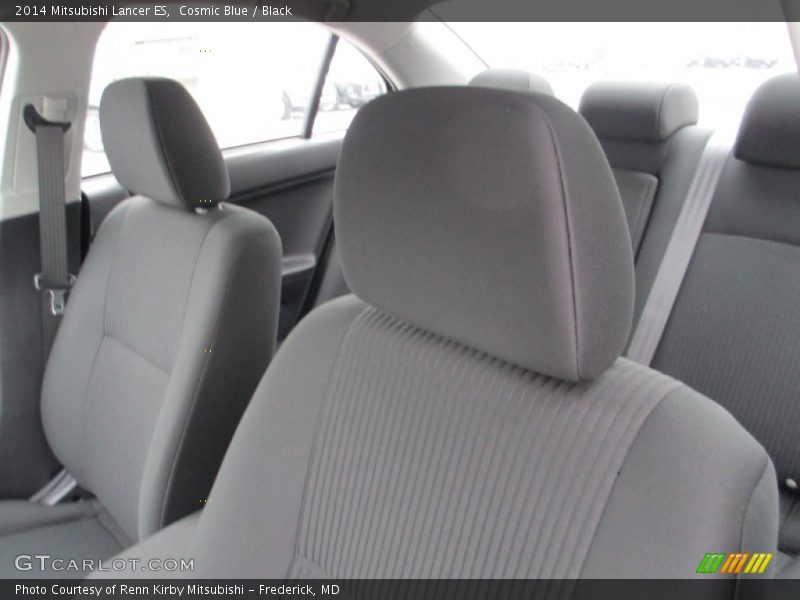 Cosmic Blue / Black 2014 Mitsubishi Lancer ES